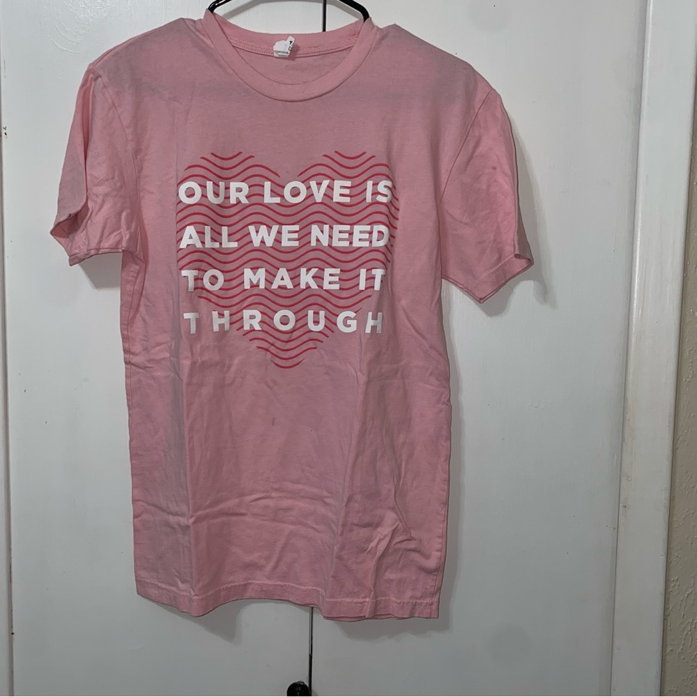 Darren Criss Apparel Light Pink Tee